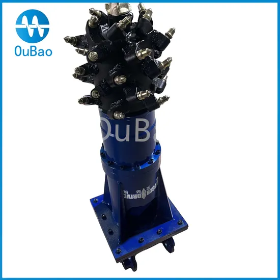 Cortadores de tambor rotativo hidráulico para escavação de valas fabricante profissional de fresadora